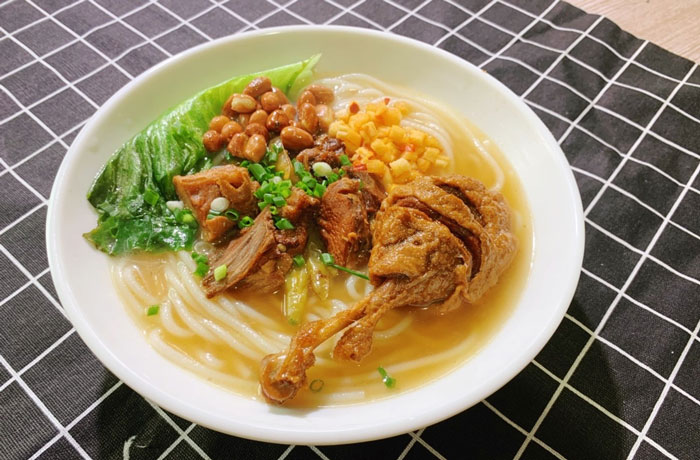 三角镇鸭肉粉培训
